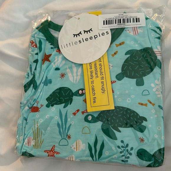 Little Sleepies Turtle Friends 18-24m SS Pajama set
